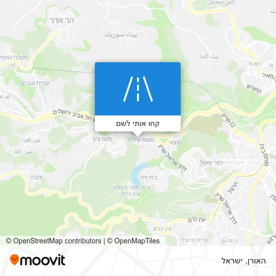 מפת האורן