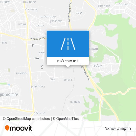 מפת הרקפות