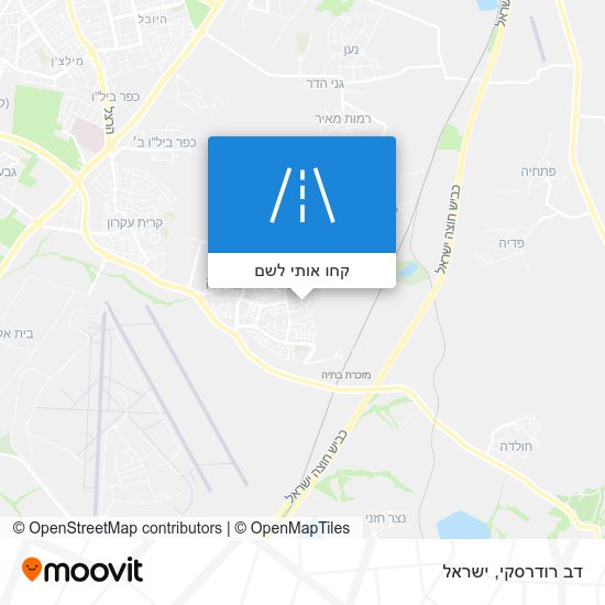 מפת דב רודרסקי