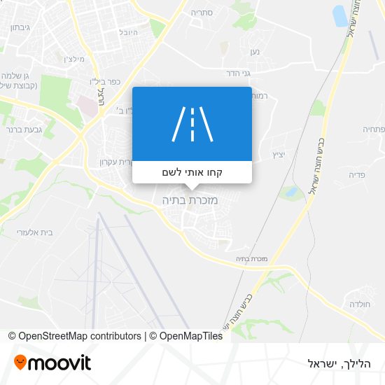 מפת הלילך