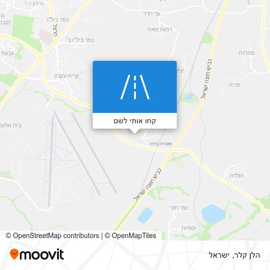 מפת הלן קלר