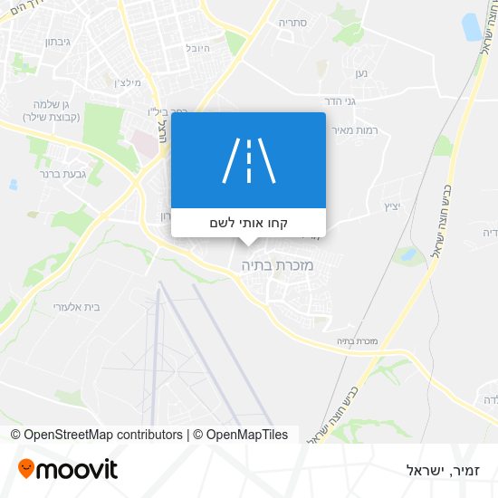 מפת זמיר