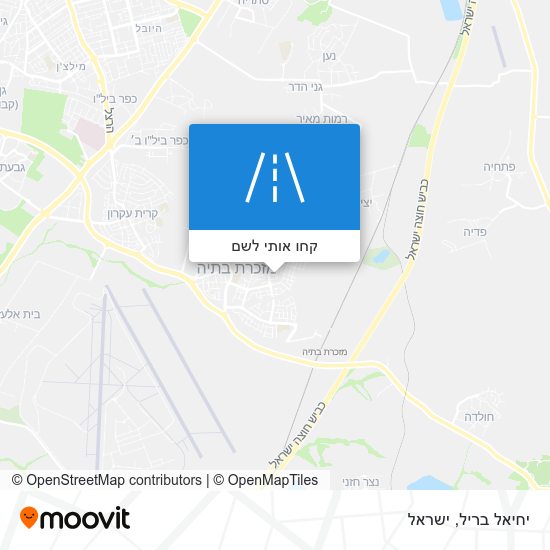 מפת יחיאל בריל