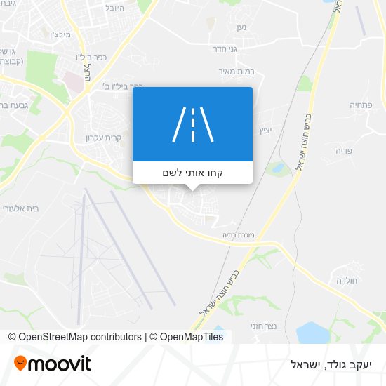 מפת יעקב גולד