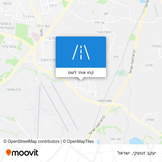 מפת יעקב זטוצקי