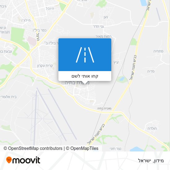 מפת מידון