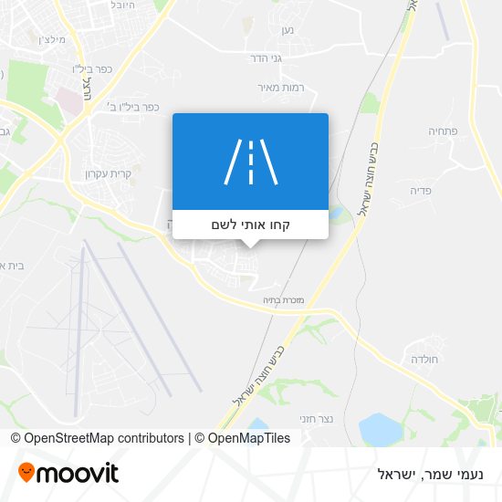 מפת נעמי שמר