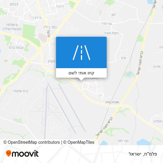 מפת פלמ"ח