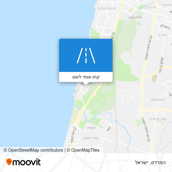 מפת הפרדס