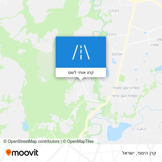 מפת קרן היסוד
