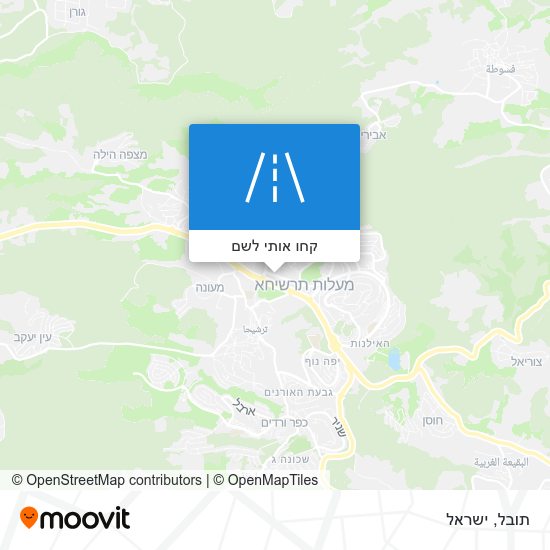 מפת תובל