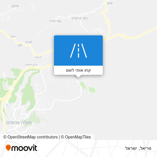מפת פריאל