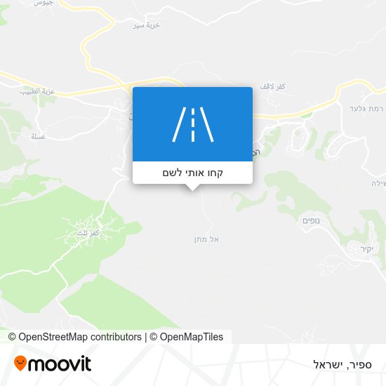 מפת ספיר