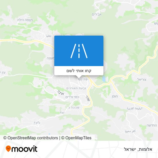 מפת אלומות