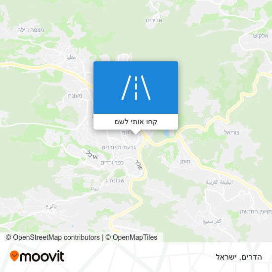 מפת הדרים