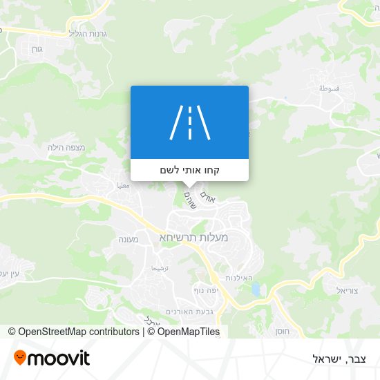 מפת צבר