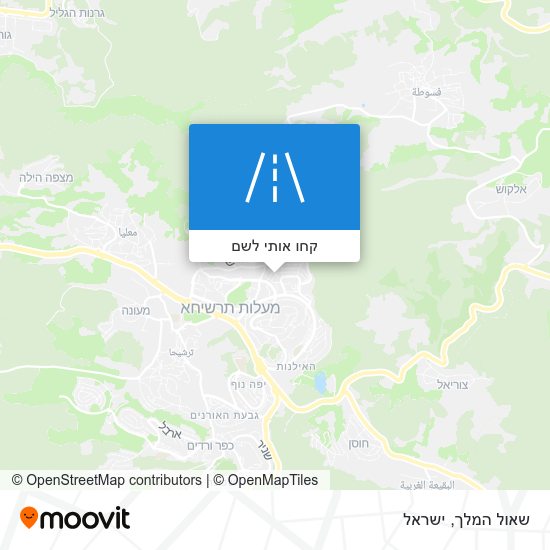 מפת שאול המלך
