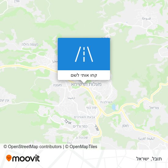 מפת תובל