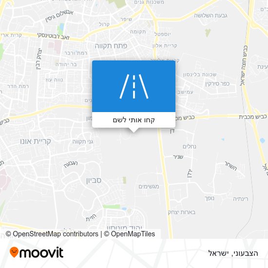 מפת הצבעוני