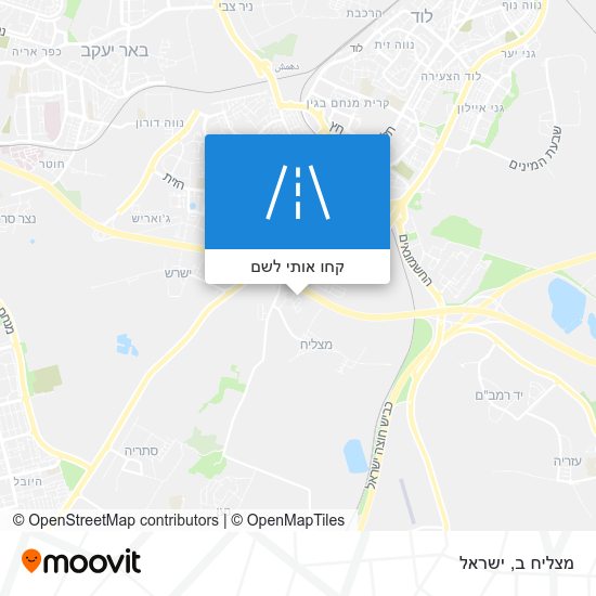 מפת מצליח ב