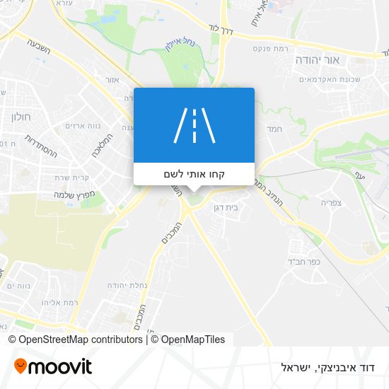 מפת דוד איבניצקי