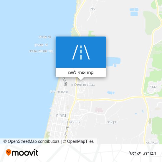 מפת דבורה