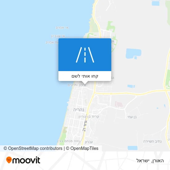 מפת האורן