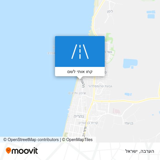 מפת הערבה