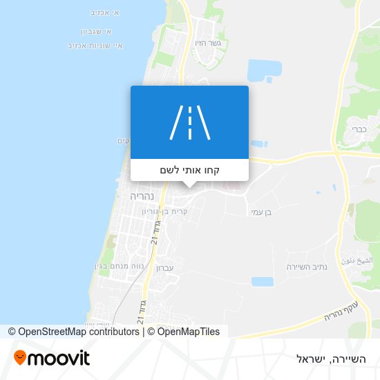 מפת השיירה