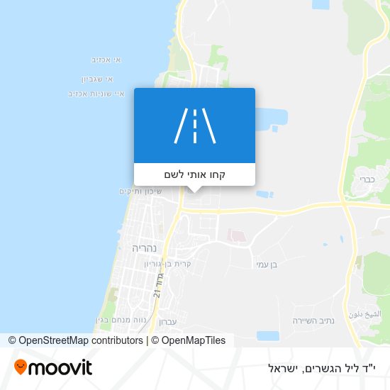 מפת י"ד ליל הגשרים