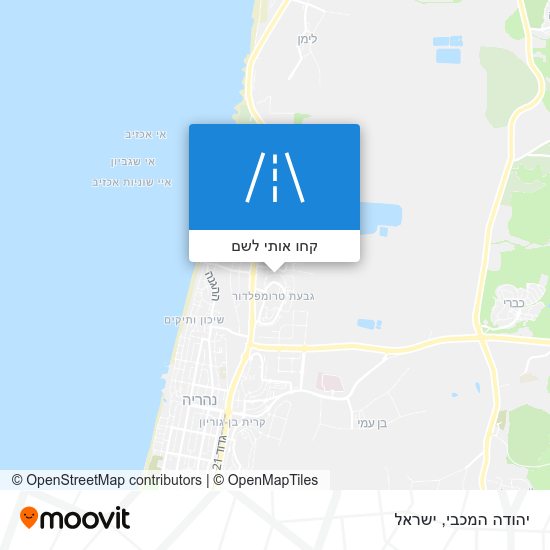מפת יהודה המכבי