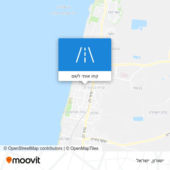 מפת ישורון