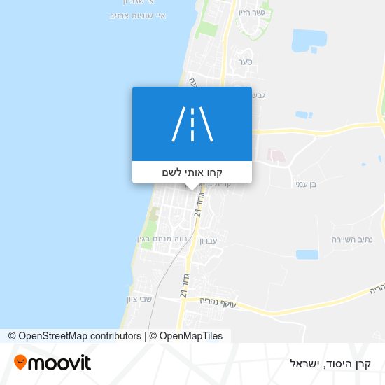 מפת קרן היסוד