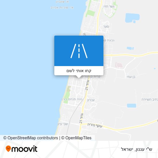 מפת ש"י עגנון