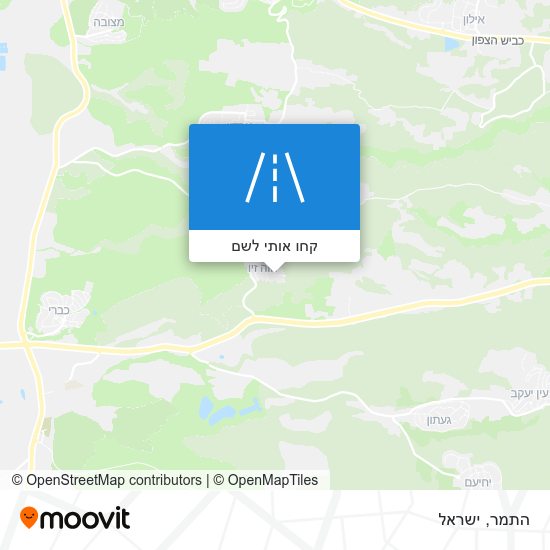 מפת התמר