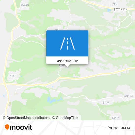 מפת כרכום