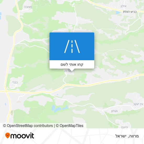מפת מרווה