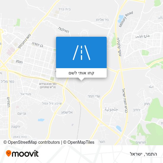 מפת התמר