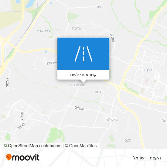 מפת הקציר