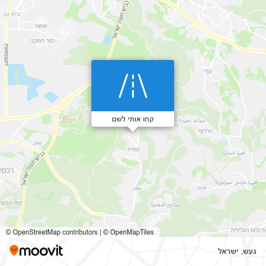 מפת געש