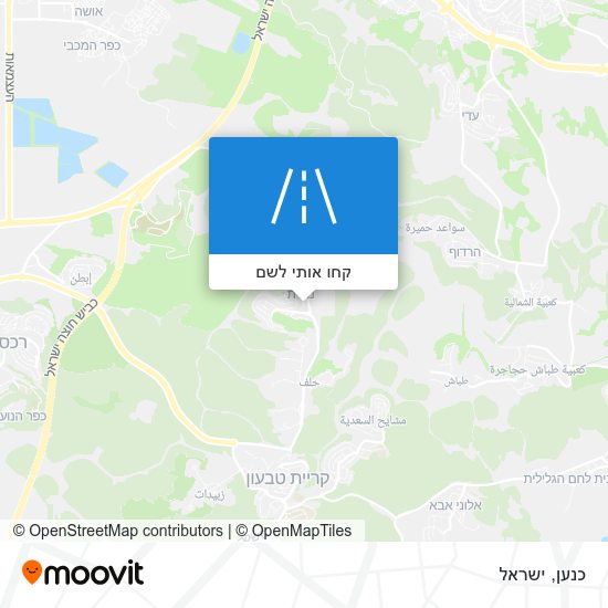 מפת כנען