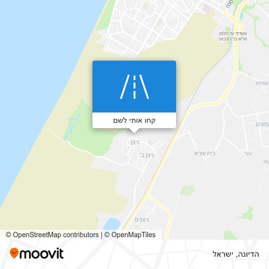 מפת הדיונה