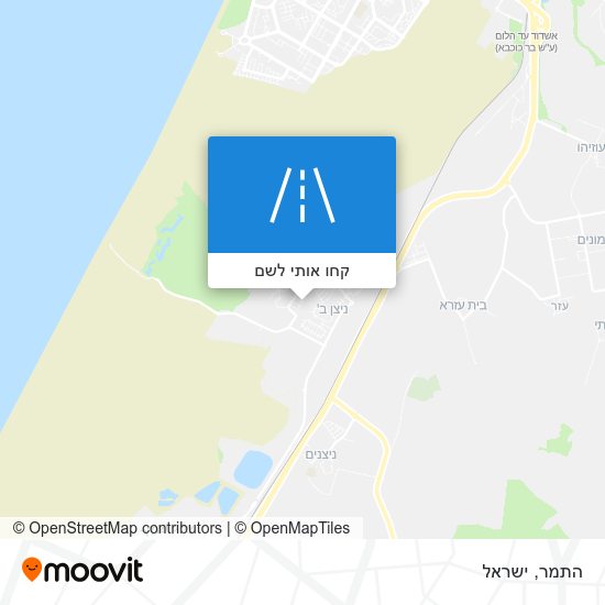 מפת התמר