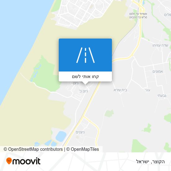 מפת הקוצר