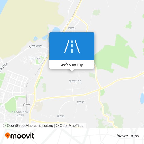 מפת הזית