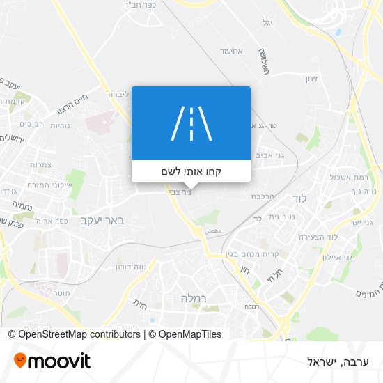 מפת ערבה