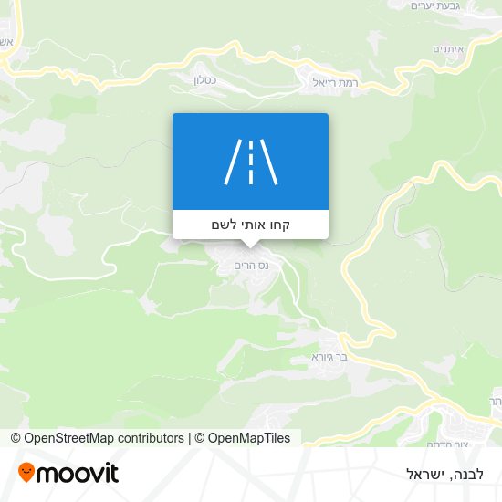 מפת לבנה