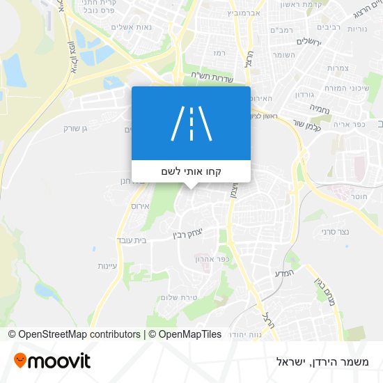 מפת משמר הירדן