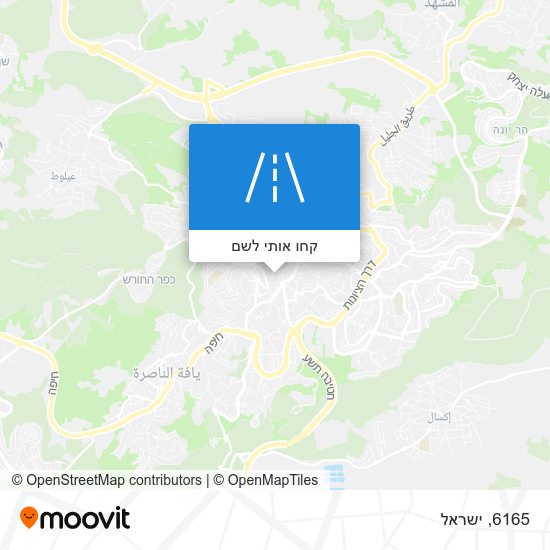 מפת 6165