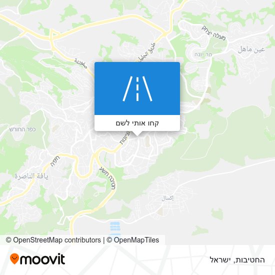 מפת החטיבות